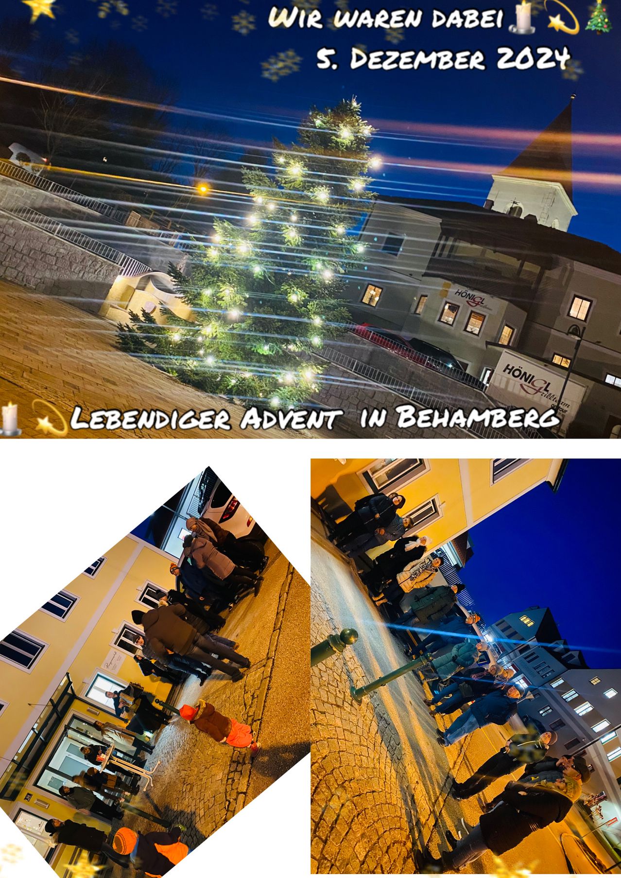 Bild enthält, Lighting, Advertisement, Poster, City, Person, Urban, Christmas, Christmas Decorations, Festival, Art