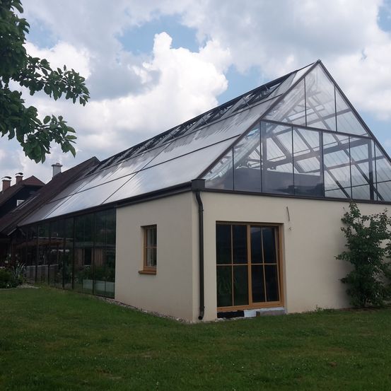 Bild enthält, Garden, Nature, Outdoors, Grass, Building, Shelter, Gardening, Lawn, Interior Design, Tree