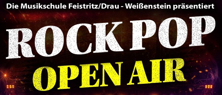 Open-Air-Veranstaltung mit den Bands Tonstörung, Percussion Band, BORG Band Spittal und White Horizon am 04.07.26.