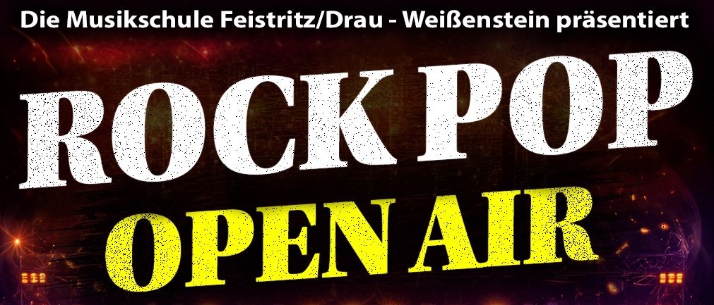 Open-Air-Veranstaltung mit den Bands Tonstörung, Percussion Band, BORG Band Spittal und White Horizon am 04.07.26.