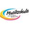 Das Logo für Musikschule ist auf weißem Hintergrund dargestellt. Es ist in Schwarz und hat einen mehrfarbigen Kreis darum. Der Text lautet 'Musikschule Feistritz/Drau - WeiBenStein'.