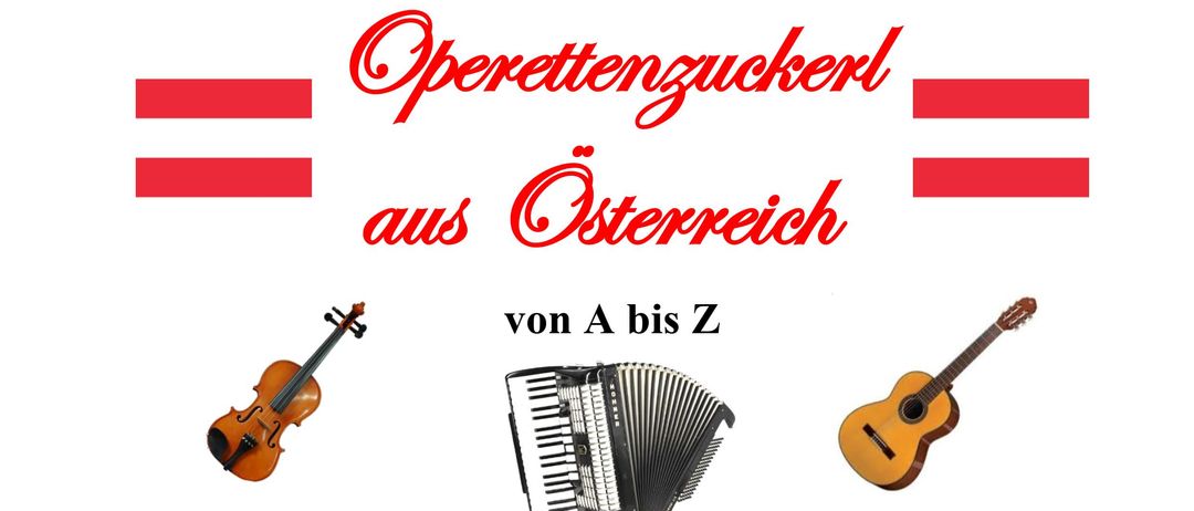 Plakat für eine musikalische Veranstaltung mit Christine Bedraß, Dr. Peter Rannach, Siegfried Bauer und Helmut Schweiger. Die Veranstaltung beinhaltet Auftritte mit Geige, Akkordeon und Gitarre. Geplant für Mittwoch, 22. Juli 2026, von 10 bis 11 Uhr.