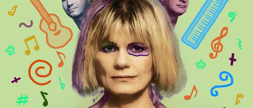 Bild enthält, Adult, Female, Person, Woman, Face, Head, Portrait, Male, Man, Text