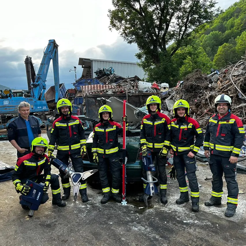 Adult, Male, Man, Person, E-scooter, Transportation, Vehicle, Fireman, Helmet