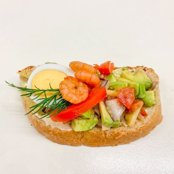 Bild enthält, Food, Food Presentation, Brunch, Avocado Toast, Bread