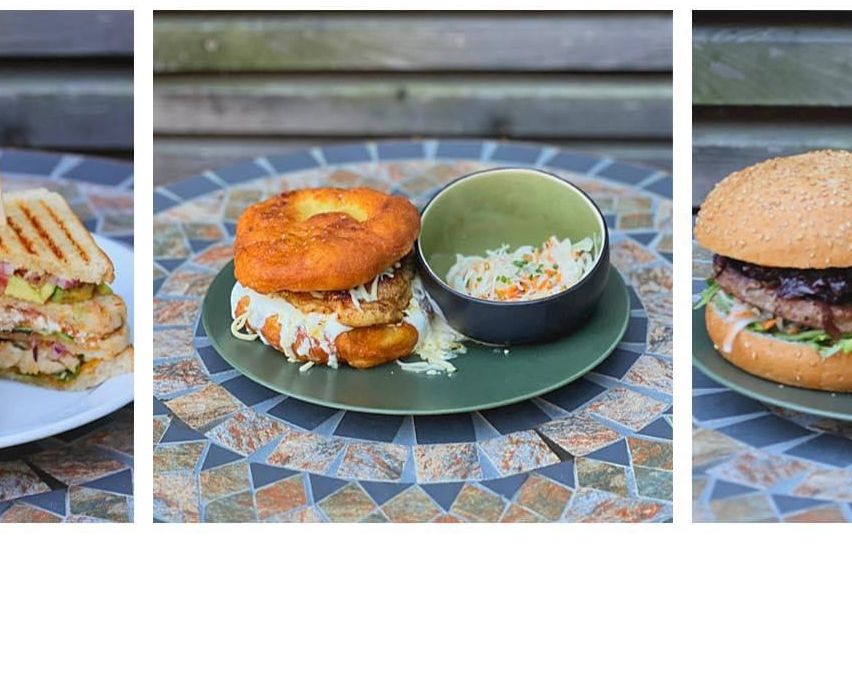 Bild enthält, Food, Lunch, Meal, Burger, Brunch, Food Presentation, Ketchup, Dish