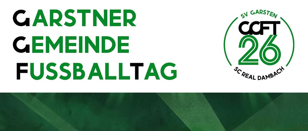Fußballevent am Samstag, 27.6.26, in der SVG-Arena. Anmeldeschluss am 22.6.26. Anmeldung via QR-Code.