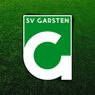 Das SV Garsten-Logo wird auf einem grünen Rasenfeld angezeigt. Das Logo zeigt einen weißen Buchstaben 'C' mit einem grünen Umriss.
