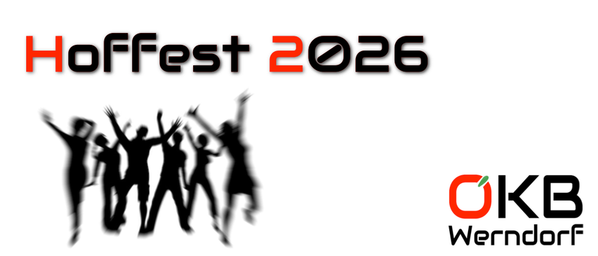 Ein Poster mit einer Silhouette tanzender Menschen, dem Text 'Offfest 2026' und einem Logo auf der rechten Seite.