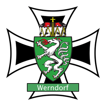 Bild enthält, Logo, Emblem, Symbol, Person, Armor