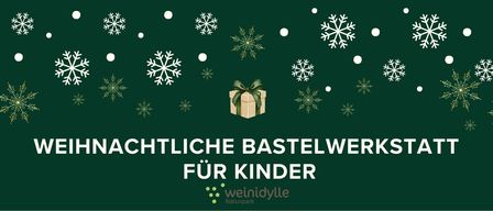 Komm vorbei in unsere gemütliche Bastelwerkstatt und tauche in die Welt der KerzengieBerei und Naturkosmetik mit Bienenwachs ein. Bei unserem kreativen Weihnachtszauber bieten wir duftende Adventkerzen, sprudelnde Badekugeln und pflegende Lippenstifte. WANN: 6. Dezember 2025 13:00 bis 15:00 Uhr. Für: Kinder von 6 bis 14 Jahren ohne Begleitung, Kindergartenkinder mit Begleitung eines Erwachsenen. Teilnahme kostenlos! Verpflichtende Anmeldung unter +43 3324 63 18 oder office@weinidylle.at.