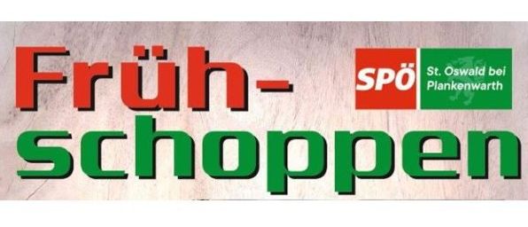 Ein Bild mit einem Logo, das 'Fruh-Schoppen' in roten und grünen Schriften zeigt, mit 'SPO' in Rot auf einem grünen Hintergrund auf der rechten Seite.