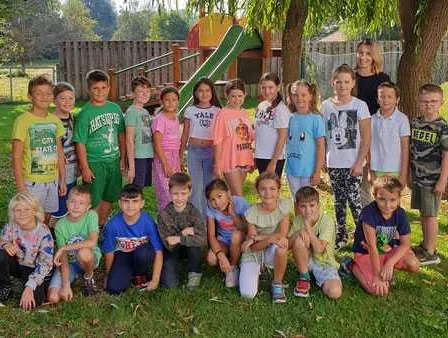 People, Person, Kindergarten, Grass, Backyard, Outdoors, Boy, Child, Male, Baby