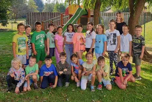 People, Person, Kindergarten, Grass, Backyard, Outdoors, Boy, Child, Male, Baby