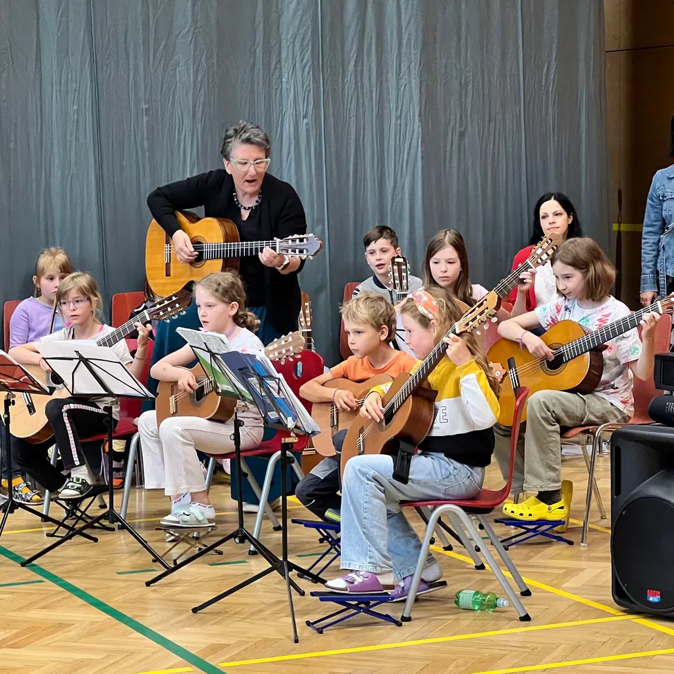 Speaker, Guitar, Guitarist, Musician, Performer, Person, Group Performance, Adult, Female, Woman
