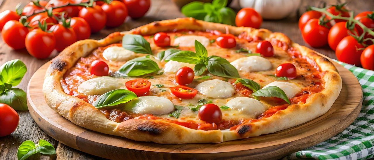 Bild enthält, Food, Food Presentation, Pizza