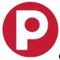 Das Logo des Pensionistenverbandes Niederösterreich, mit einem roten Kreis und einem weißen Buchstaben P, sowie dem Text 'PENSIONISTEN VERBAND NIEDEROESTERREICH' und 'ORTSGRUPPE 2640 GLOGGNITZ' darunter.