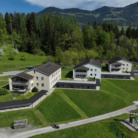 Architecture, Building, Outdoors, Tree, Housing, Grass, Fir, Aerial View, House, Driveway