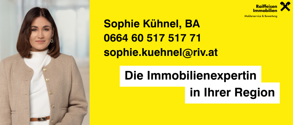 Eine Frau namens Sophie Kuehnel, BA, ist eine Expertin für Immobilien. Ihre Kontaktinformationen werden angezeigt.