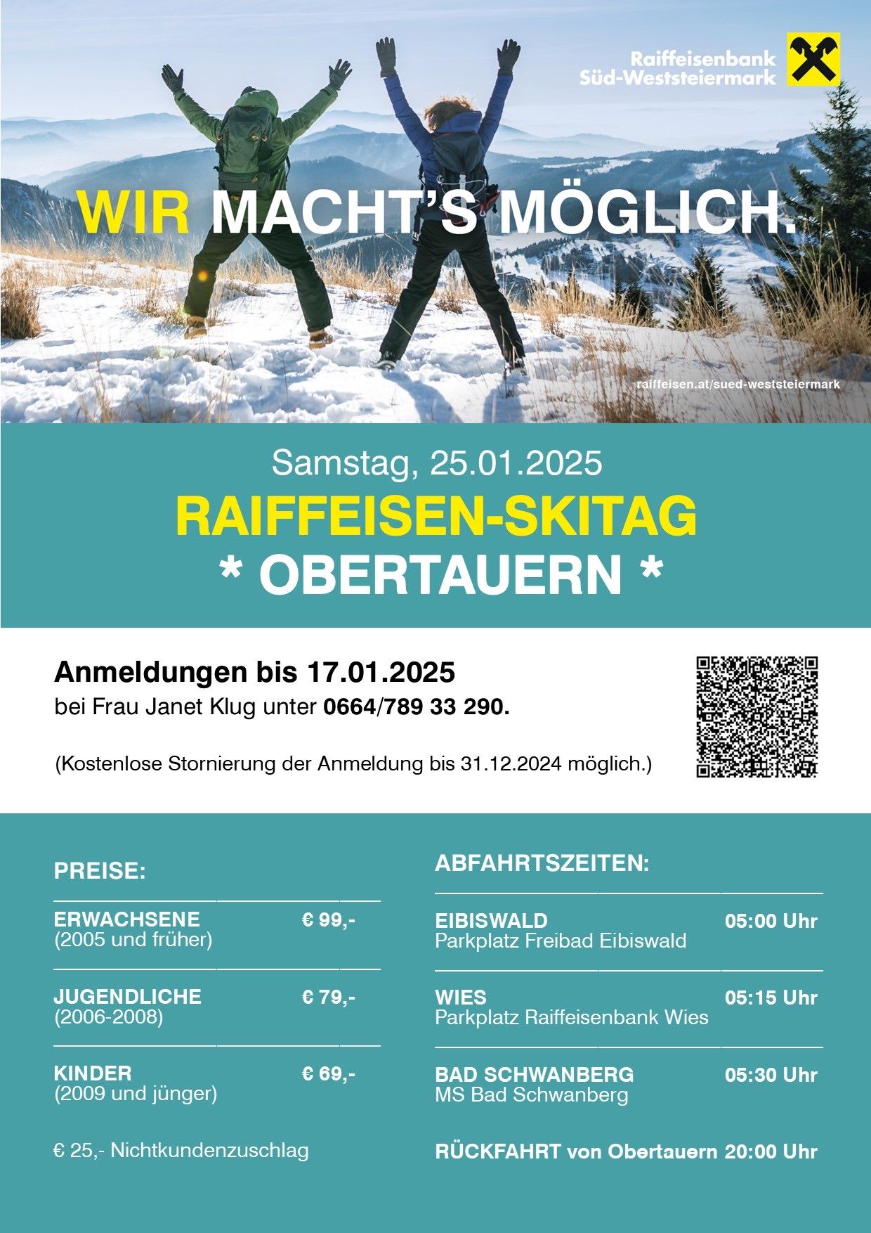 Bild enthält, Advertisement, Poster, Clothing, Glove, Person, QR Code, Outdoors