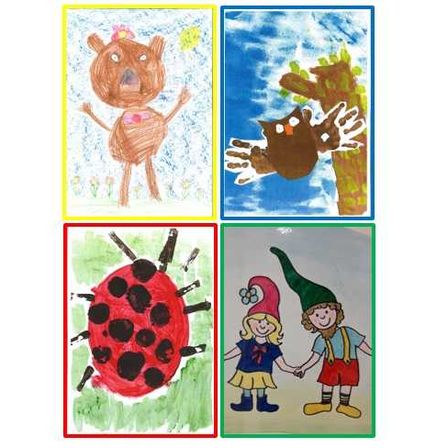 Bild enthält, Art, Collage, Baby, Person, Envelope, Greeting Card, Mail, Insect, Face, Head