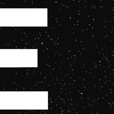 Ein schwarz-weißes Bild mit einem Muster aus Punkten und drei weißen Rechtecken unterschiedlicher Größe auf einem dunklen Hintergrund.