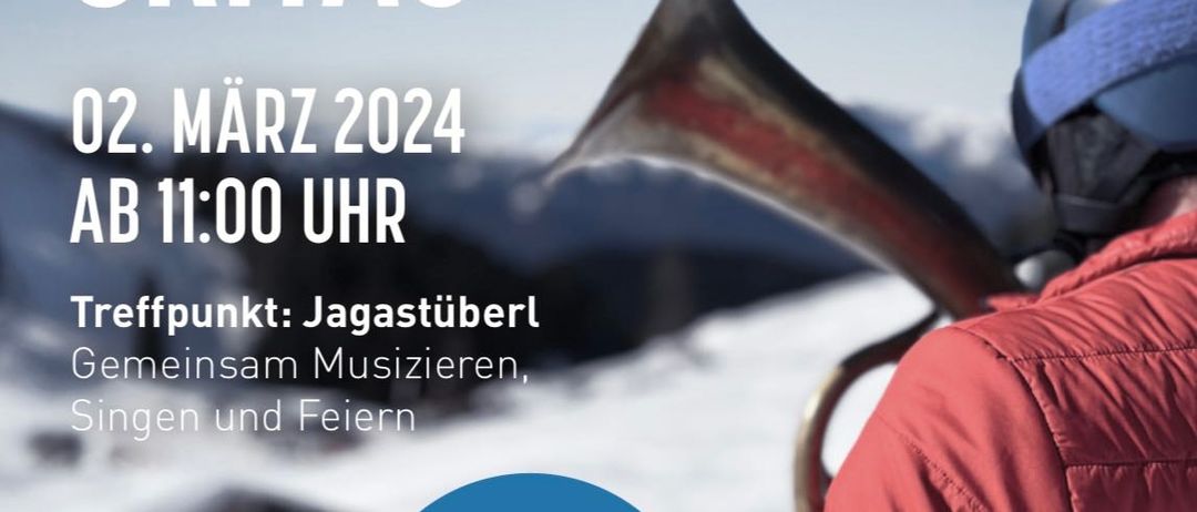 Bild enthält, Advertisement, Poster, Adult, Male, Man, Person, Brass Section, Horn, Musical Instrument