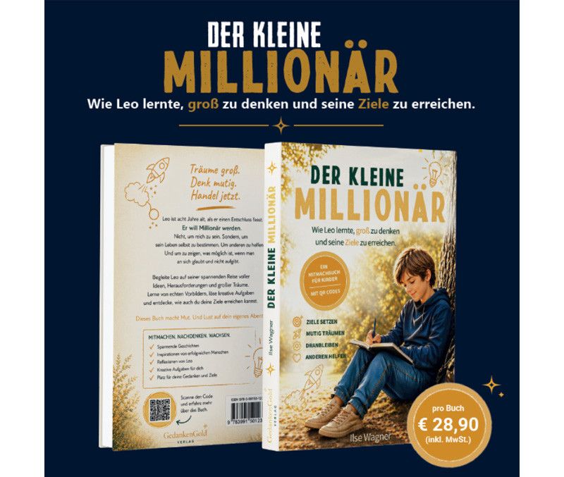 Der kleine Millionär Buch für Kinder von 9 bis 14 Jährige