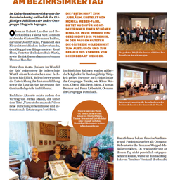 Bericht im Mitteilungsblatt 2025/04 der Stadtgemeinde Ternitz 