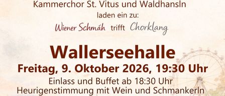 Plakat für ein Musikevent mit einer Gruppe von Musikern in traditioneller Kleidung, mit Informationen zum Datum, zur Uhrzeit und zu den Ticketpreisen.