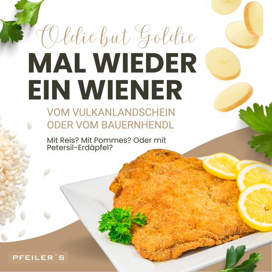 Bild enthält, Advertisement, Food, Fried Chicken, Poster, Plate, Herbs, Plant, Lunch, Meal, Produce