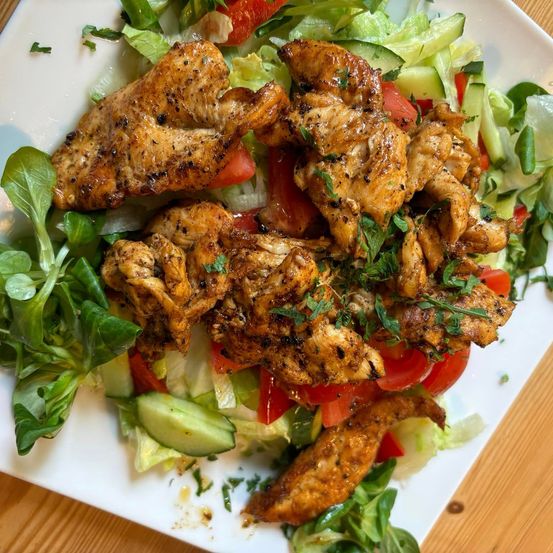 Bild enthält, Food, Food Presentation, Meat, Pork, Plate