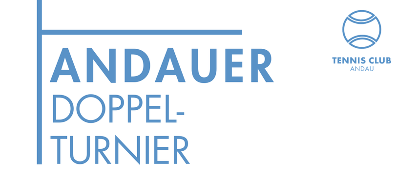 Plakat für das Doppel-Turner-Event vom 30. April bis 3. Mai 2026. Es enthält den Spielplan für die Matches und die Regeln für die Teilnehmer. Die Veranstaltung umfasst Mixed-Doppel, Herren-Doppel und Damen-Doppel-Matches.