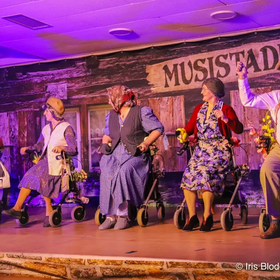 Stage, Adult, Female, Person, Woman, Male, Man, Dancing, Group Performance, Urban