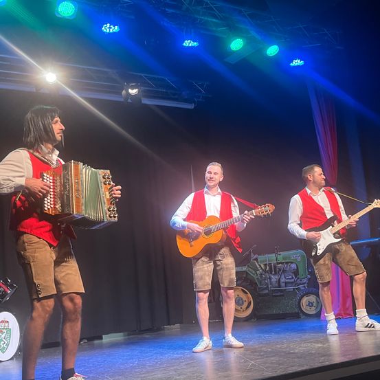 Bild enthält, Guitar, Musical Instrument, Person, Adult, Male, Man, Group Performance, Music, Musician, Performer