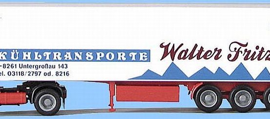 Bild enthält, Trailer Truck, Transportation, Truck, Vehicle, Advertisement, Machine, Wheel, Bear, Mammal, Wildlife