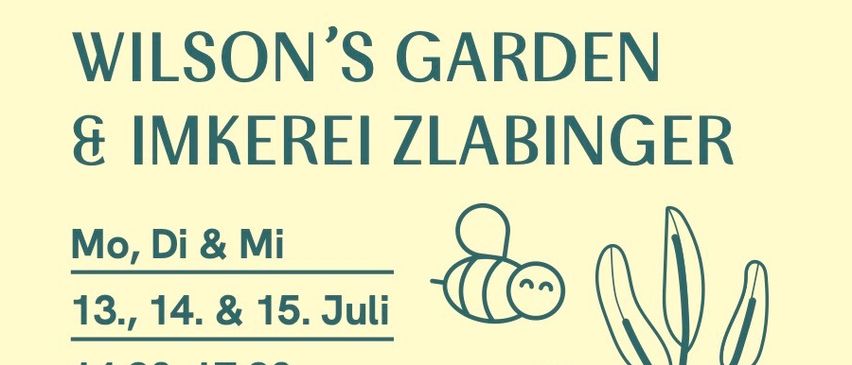Workshop mit Imkerei Zlabinger: Kräuterbastelei, Kräutererkennung und Herstellung von Vöslauer Oxymel. Gemeinsames Suchen, Erkennen bzw. Bestimmen und Sammeln von Wildkräutern. Bienenvölker vor Ort - schauen Sie dem Imker über die Schulter!