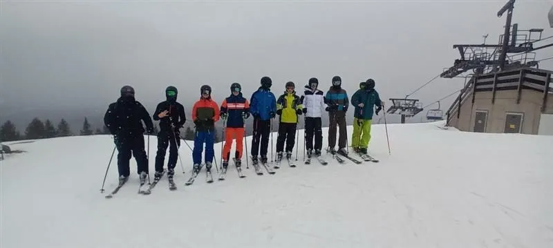 Nature, Outdoors, Person, Helmet, People, Snow, Clothing, Glove, Skiing, Shoe
