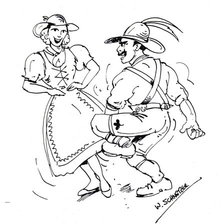 Bild enthält, Art, Drawing, Person, Face, Head, Clothing, Footwear, Shoe