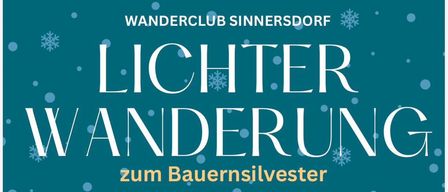Plakat für eine Laternenumzugsveranstaltung zum bayerischen Neujahrstag am 30. Dezember 2025. Treffpunkt ab 16 Uhr, Beginn um 17 Uhr, Strecke ca. 1,7 Kilometer. Kerzen sind beim Start erhältlich. Anschließend gemütliches Beisammensein. Warme Getränke & Kuchen.