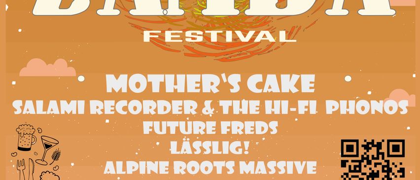 Bild enthält, Advertisement, Poster, QR Code, Person