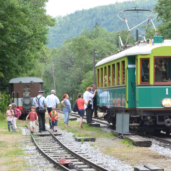 Triebwagen 1 in Reichenau an der Rax