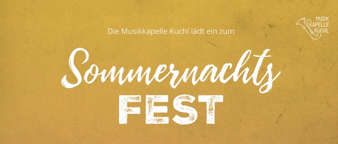 Ein Sommerfest findet am Freitag, 17.07.2026, ab 18 Uhr statt. Bei Bedarf gibt es einen Ersatztermin am Samstag, 18.07.2026. Der Veranstaltungsort ist die Marktstrasse Kuchl, nur bei schönem Wetter. Die Veranstaltung bietet Musik von Kuchl Musikkapelle und Kuchl Musikern.