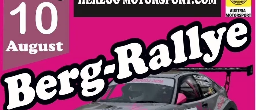 Berg-Rallye-Veranstaltung im August in Marktl/Straden mit Training um 9:00 und Rennen um 13:00. Veranstaltet von Stella's Racing Team. Party am Samstag um 20:00 Uhr.