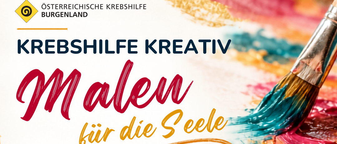 Plakat für einen kreativen Raum für Gefühle, Gedanken und neue Kraft. Termine: 23. Oktober 2026, 20. November 2026, 18. Dezember 2026. Ort: Rosalienhof Bad Tatzmannsdorf.