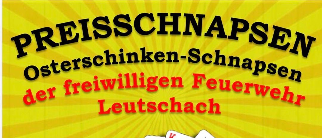 Plakat für eine Veranstaltung im Rusthaus Leutschach am 28. März 2026. Zeigt ein Kartenspiel und Veranstaltungsdetails.