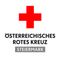Das Logo des Österreichischen Roten Kreuzes für die Region Steiermark, mit einem roten Kreuz und dem Motto 'Aus Liebe zum Menschen'.