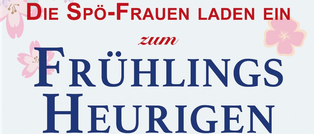 Plakat für eine Frühlings-Tasting-Veranstaltung von Frauenköchen im ehemaligen Heurigen zum Tischler am 26. April 2025 von 15:30 bis 21:00 Uhr mit freien Sitzplätzen und Dorfmuseum-Musik.