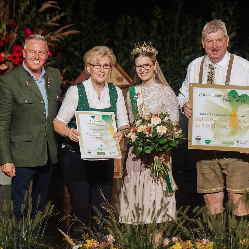 FLORA 2026, Gold für Franziska Schrempf