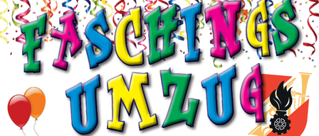 Poster for a relocation event at the local school on February 14, 2026, from 1 PM to 3 PM. It features balloons and a logo, inviting friends of Fasching. Refreshments are provided.